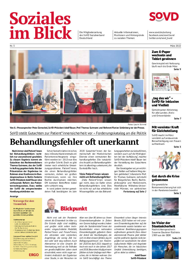 SoVD-Zeitung 03/2022 (Rheinland-Pfalz/Saarland)