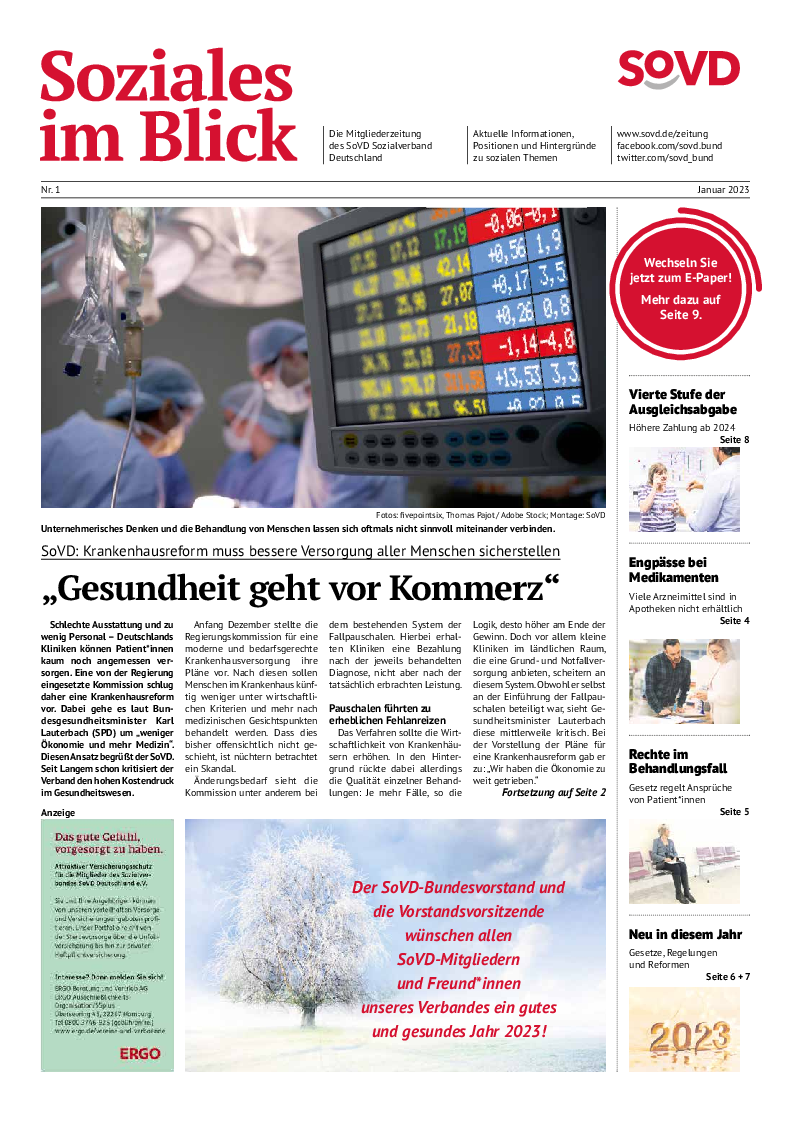SoVD-Zeitung 01/2023 (Rheinland-Pfalz/Saarland)
