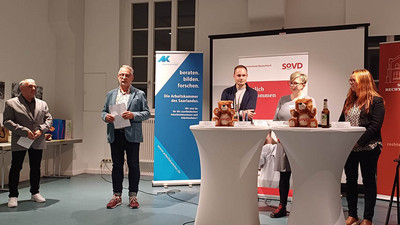 Volker Lieblang, Christian Jung, Christian Dirb, Tanja Brixius und Koba Krause